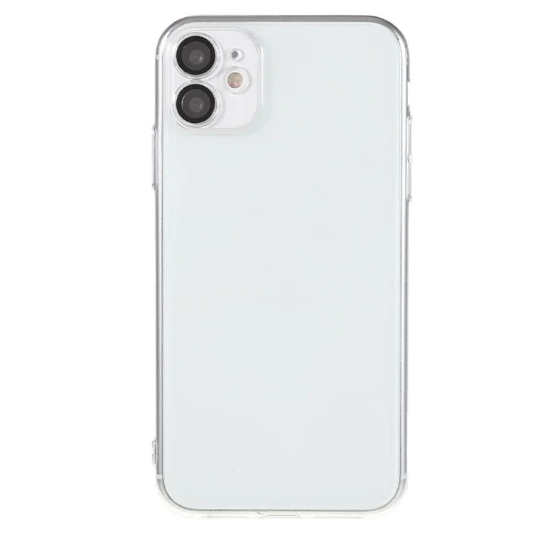 Para iPhone 12 6.1 polegadas Anti-Scratch Glass+PC Phone Case Lens Cover Protection Dustproof Mesh Phone Cover