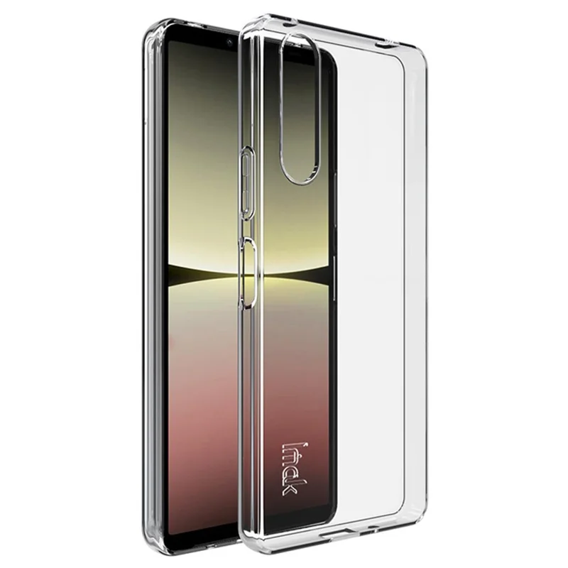 IMAK UX-5 Series for Sony Xperia 10 V Soft TPU Phone Case Anti-scratch Cell Phone Cover - Transparent