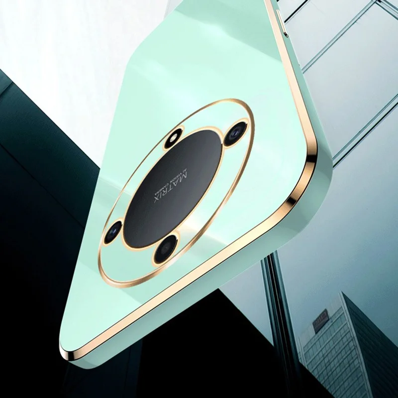 XINLI for Honor Magic5 Lite 5G / X9a 5G Electroplating TPU Phone Case Protective Phone Cover - Red