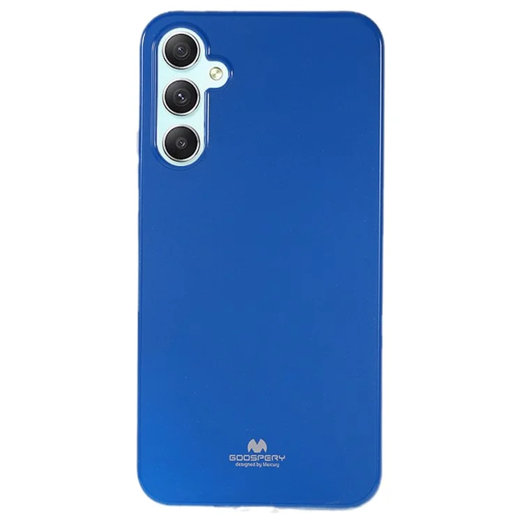 MERCURY GOOSPERY For Samsung Galaxy A34 5G Case Glitter Shiny Phone Case Soft TPU Anti-Drop Back Cover - Blue