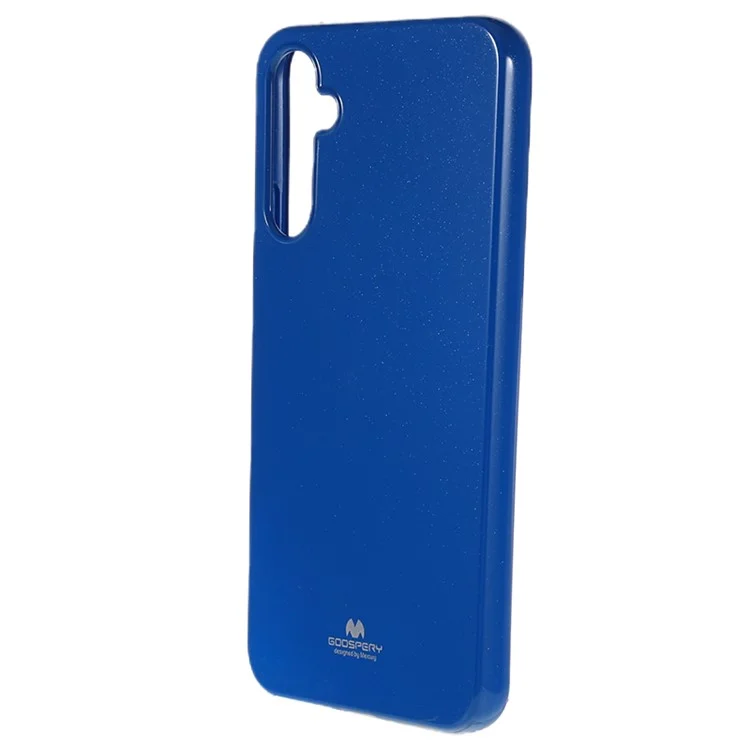MERCURY GOOSPERY For Samsung Galaxy A34 5G Case Glitter Shiny Phone Case Soft TPU Anti-Drop Back Cover - Blue