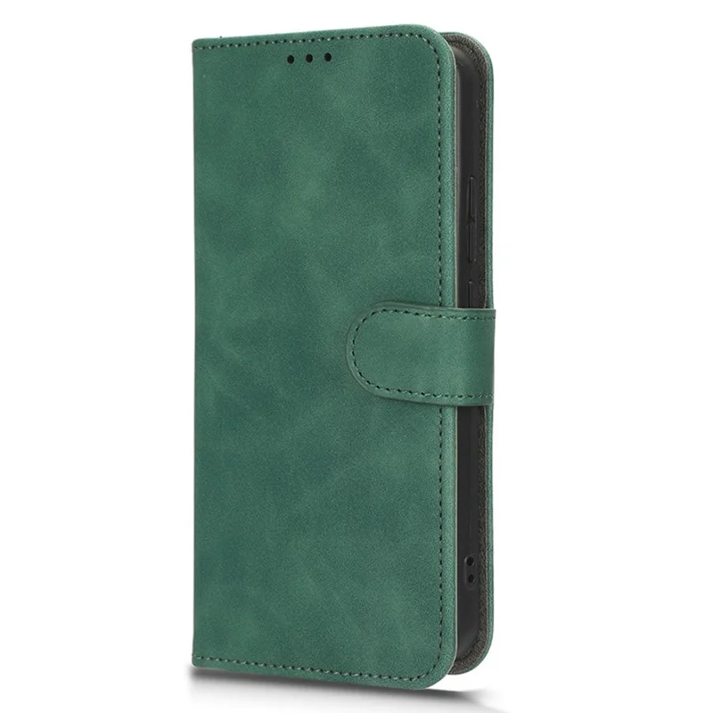 Funda para Teléfono Móvil TCL 403, Soporte, Billetera, a Prueba de Golpes, TPU+PU, Cubierta de Piel - Verde