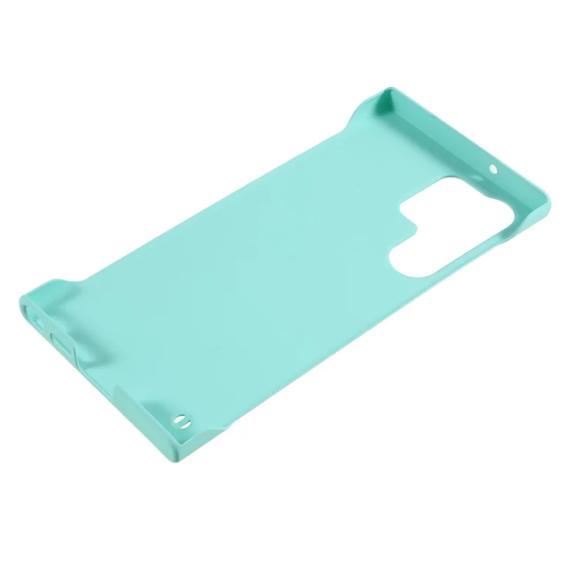 For Samsung Galaxy S22 Ultra 5G Skin-touch Frameless Phone Case Hard PC Phone Cover - Light Cyan