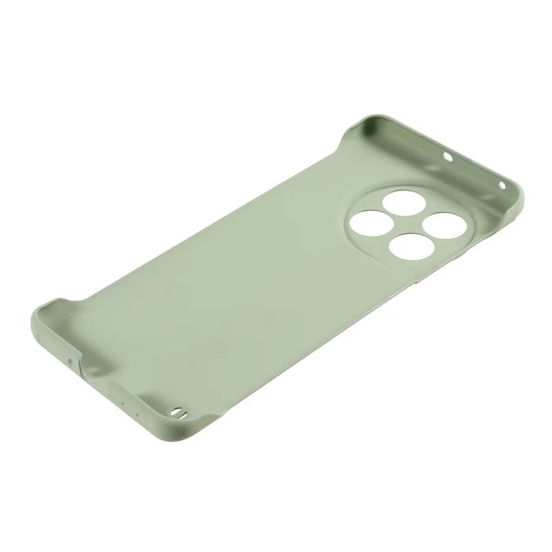 For OnePlus 11 5G Frameless Phone Case Hard PC Skin-touch  Shock Absorbent Slim Cover - Matcha Green