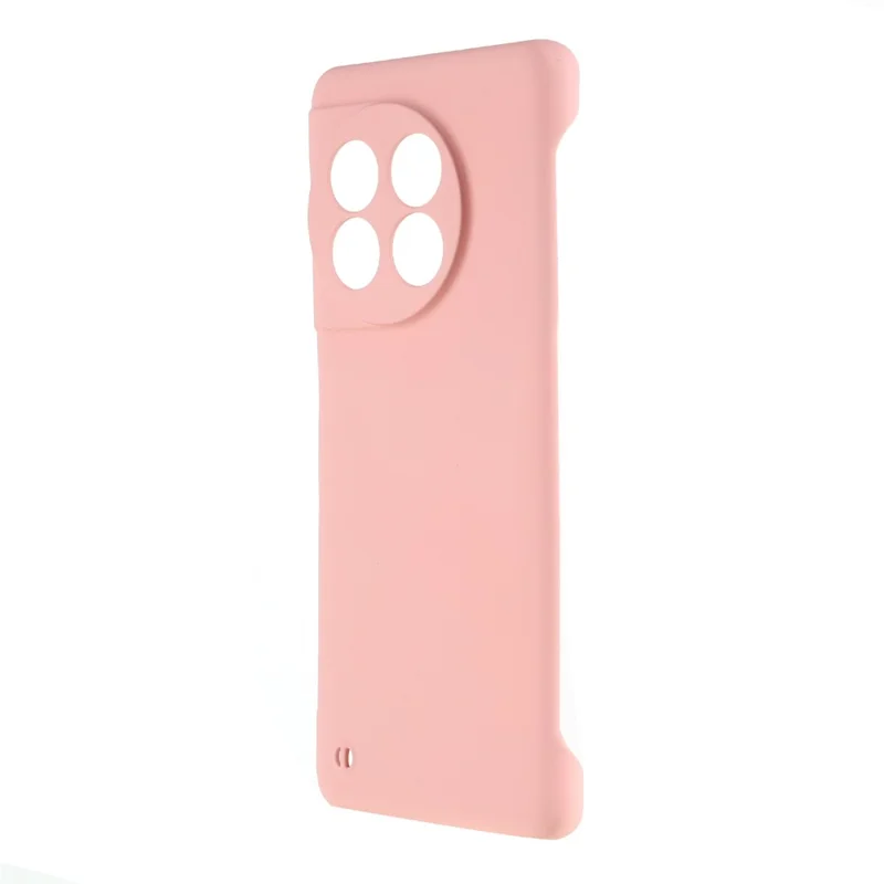 Per OnePlus 11 5G Custodia per telefono senza cornice Guscio rigido in PC Touch skin Assorbimento degli urti Custodia slim - Rosa