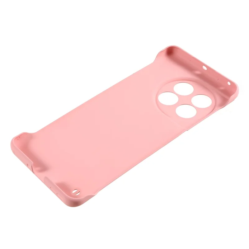 Per OnePlus 11 5G Custodia per telefono senza cornice Guscio rigido in PC Touch skin Assorbimento degli urti Custodia slim - Rosa