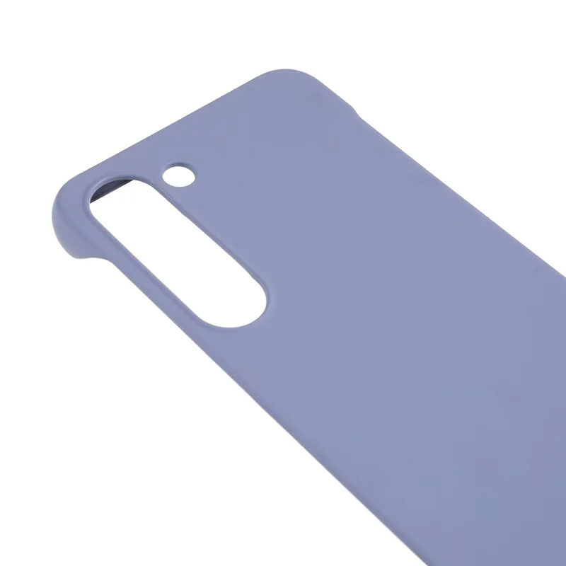 For Samsung Galaxy S23 Hard PC Thin Shockproof Cover Skin-touch Protective Frameless Phone Case - Lavender Grey
