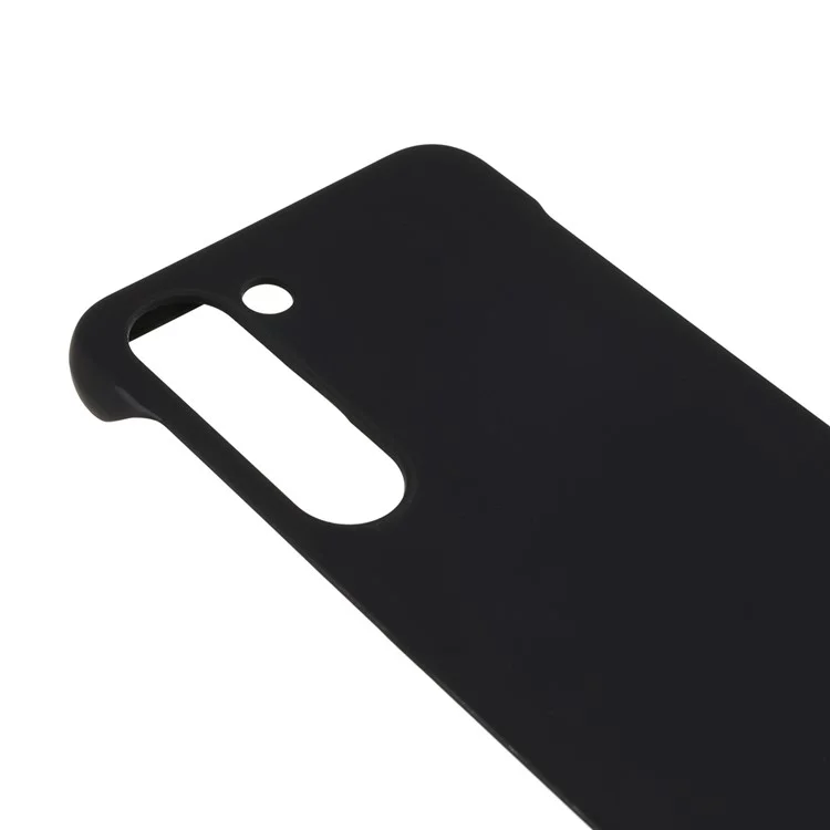 For Samsung Galaxy S21 5G Frameless Slim Skin-touch Phone Case Hard PC Anti-Scratch Cover - Black