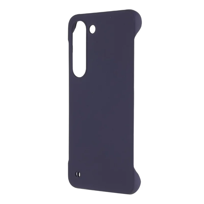 For Samsung Galaxy S21 5G Frameless Slim Skin-touch Phone Case Hard PC Anti-Scratch Cover - Dark Purple