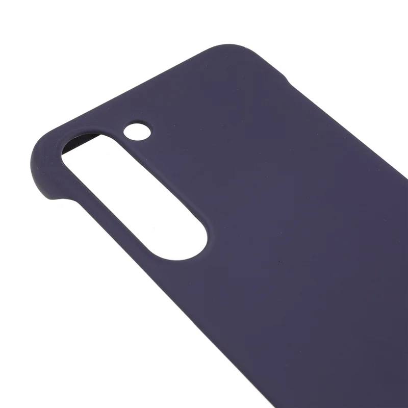 For Samsung Galaxy S21 5G Frameless Slim Skin-touch Phone Case Hard PC Anti-Scratch Cover - Dark Purple