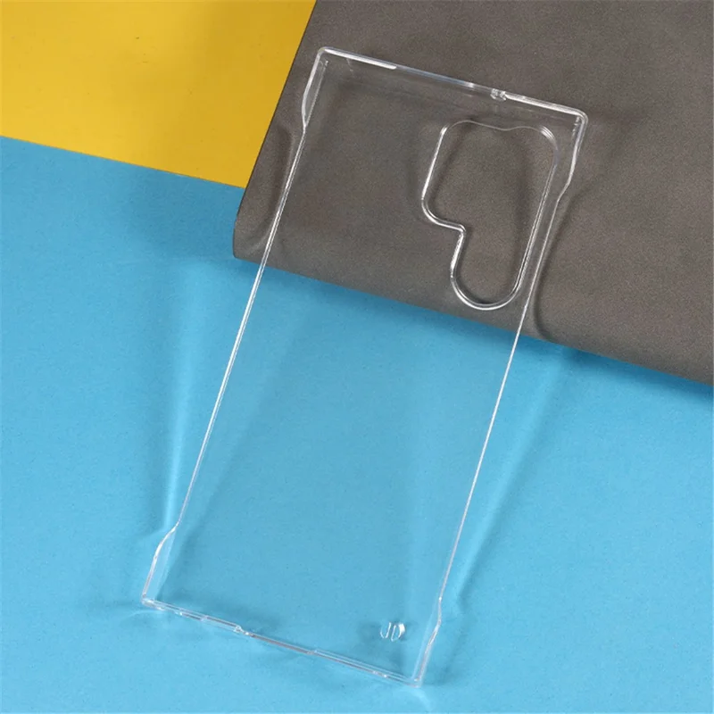 Para Samsung Galaxy S22 Ultra 5G Hard PC Phone Case Frameless Transparente Capa Protetora de Celular