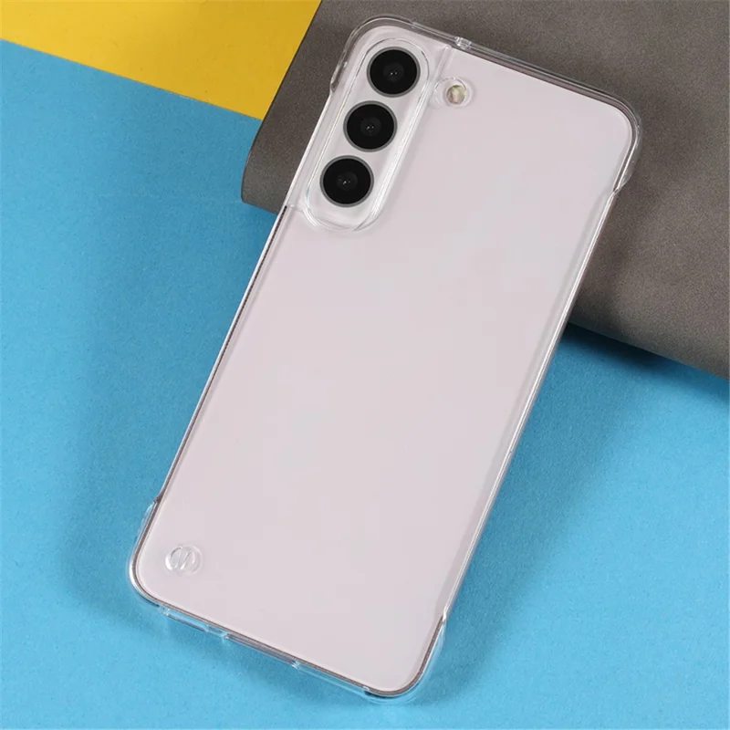 For Samsung Galaxy S22+ 5G Hard PC Anti-drop Phone Case Frameless Clear Cell Phone Back Cover