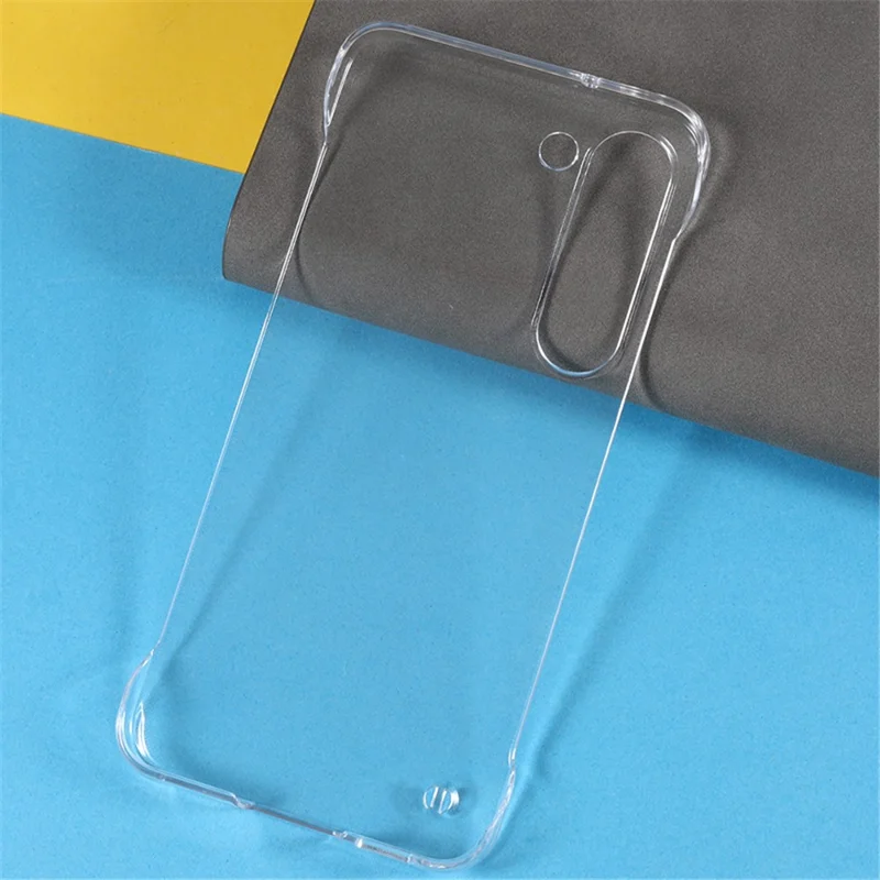 For Samsung Galaxy S22+ 5G Hard PC Anti-drop Phone Case Frameless Clear Cell Phone Back Cover