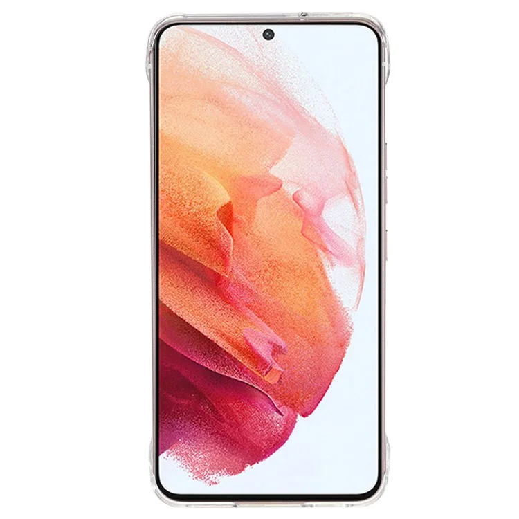 For Samsung Galaxy S21+ 5G Anti-scratch Phone Case Frameless Clear Hard PC Cell Phone Cover