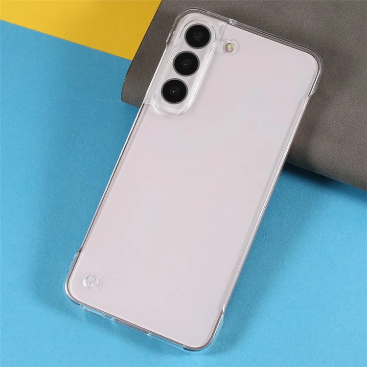 Für Samsung Galaxy S23 Rahmenfreie Harte PC-Stoßfeste Handyhülle Klare Handyhülle