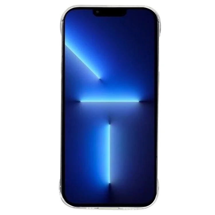 For iPhone 13 Pro Max 6.7 inch Transparent Frameless Case Hard PC Mobile Shockproof Cell Phone Cover