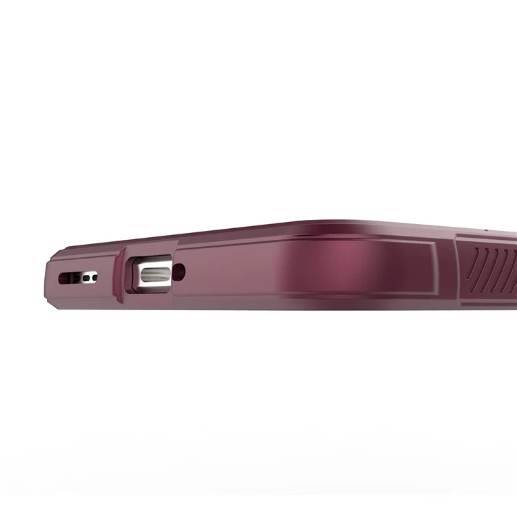 Для Realme GT Neo 5 5G / GT3 5G Rugged TPU Phone Cover Drop Protection Cell Phone Case - Wine Red