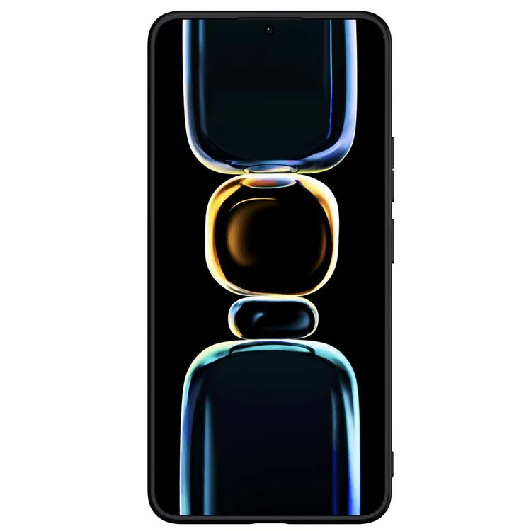 NILLKIN Para Xiaomi Redmi K60E 5G Funda de Teléfono de Textura de Fibra de Nailon PC+TPU Anti-caída