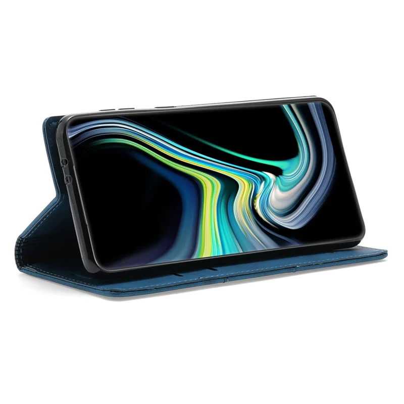 For Xiaomi 13 Lite / Civi 2 5G Phone Stand Case PU Leather Folio Flip Wallet Phone Cover - Blue