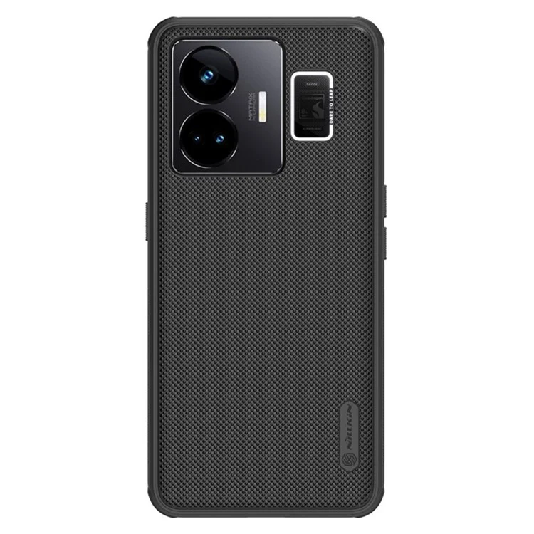 Funda protectora Nillkin Super Frosted Shield Pro para Realme GT Neo 5 5G / GT3 5G, funda de teléfono de PC+TPU, color negro