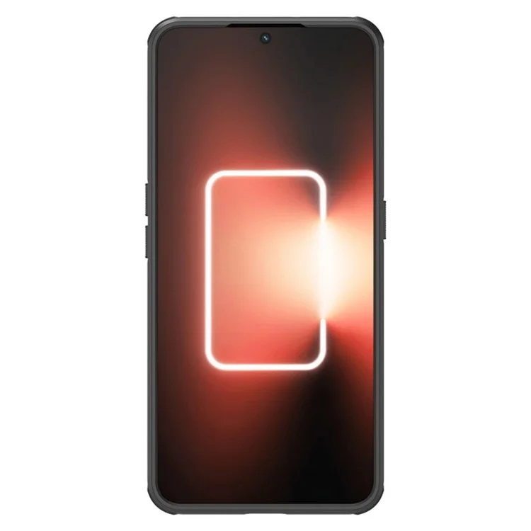 Funda protectora Nillkin Super Frosted Shield Pro para Realme GT Neo 5 5G / GT3 5G, funda de teléfono de PC+TPU, color negro