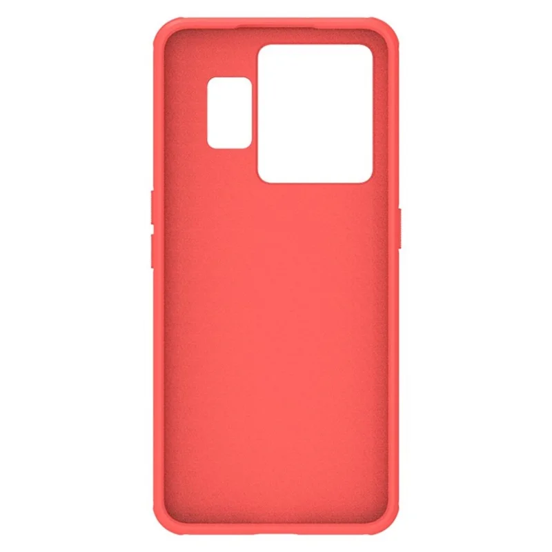 NILLKIN Super Frosted Shield Pro for Realme GT Neo 5 5G / GT3 5G Matte Phone Case PC+TPU Protective Phone Cover - Red