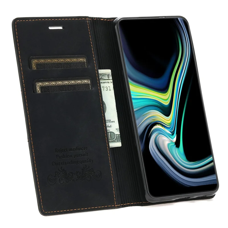 Para Xiaomi Poco X5 Pro 5G / Redmi Note 12 Pro Speed 5G / Note 12 Pro 5G Wallet Phone Case Protective PU Leather Flip Cover - Preto