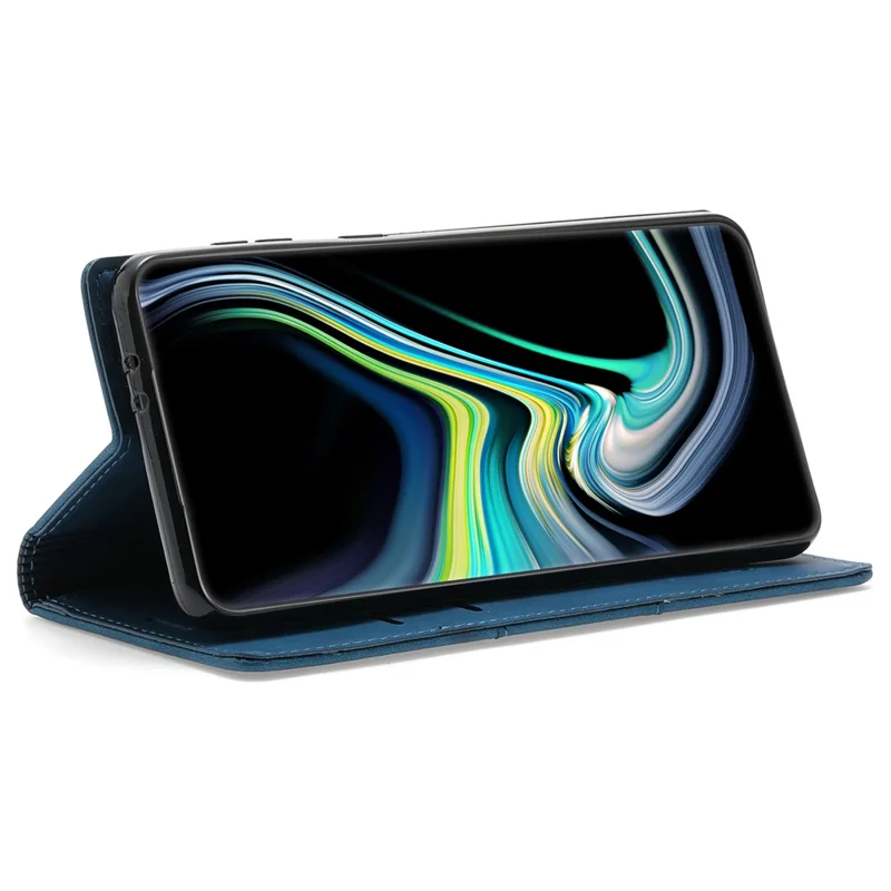 For Xiaomi Poco X5 Pro 5G / Redmi Note 12 Pro Speed 5G / Note 12 Pro 5G Wallet Phone Case Protective PU Leather Flip Cover - Blue