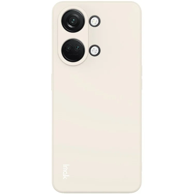Custodia per telefono IMAK UC-4 Series per OnePlus Nord 3 5G / Ace 2V, cover in TPU con bordo dritto, anti-caduta, guscio per cellulare - Bianco