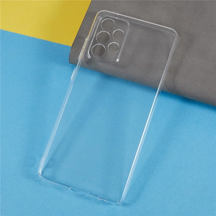 Transparent Phone Case for Samsung Galaxy A52s 5G / A52 5G / 4G , Anti-Dust Plastic Mobile Phone Cover