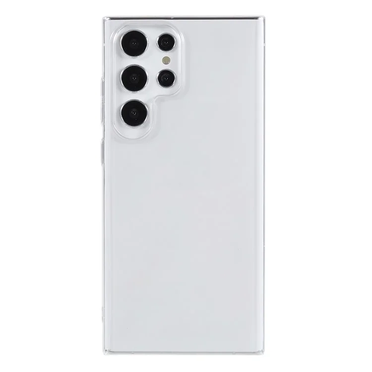 For Samsung Galaxy S22 Ultra 5G Hard PC Cell Phone Protective Cover Transparent Phone Case