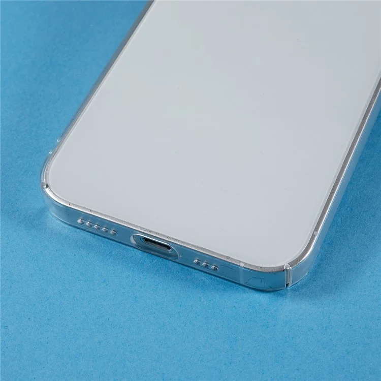 Per iPhone 13 mini 5.4 pollici Custodia protettiva in PC trasparente Anti-graffio