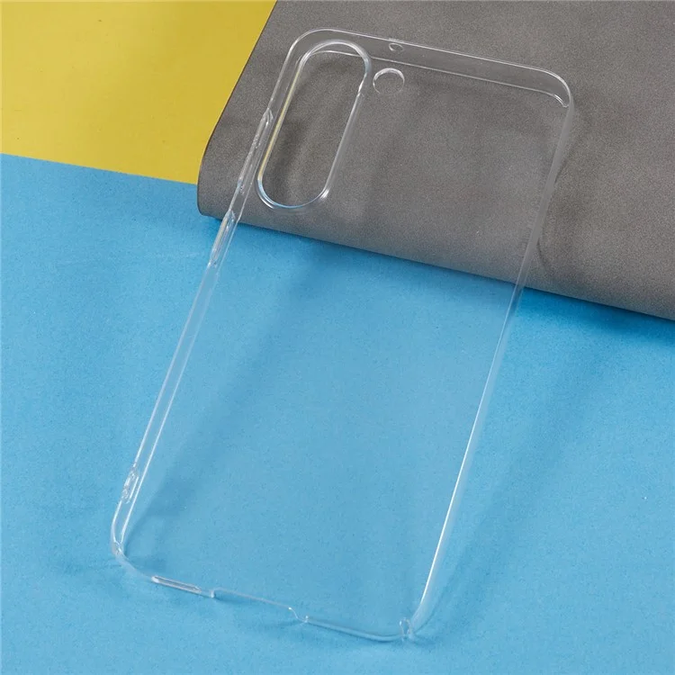 Für Samsung Galaxy S23+ Slim Handyhülle aus hartem Kunststoff mit präzisem Ausschnitt, klare Rückseite