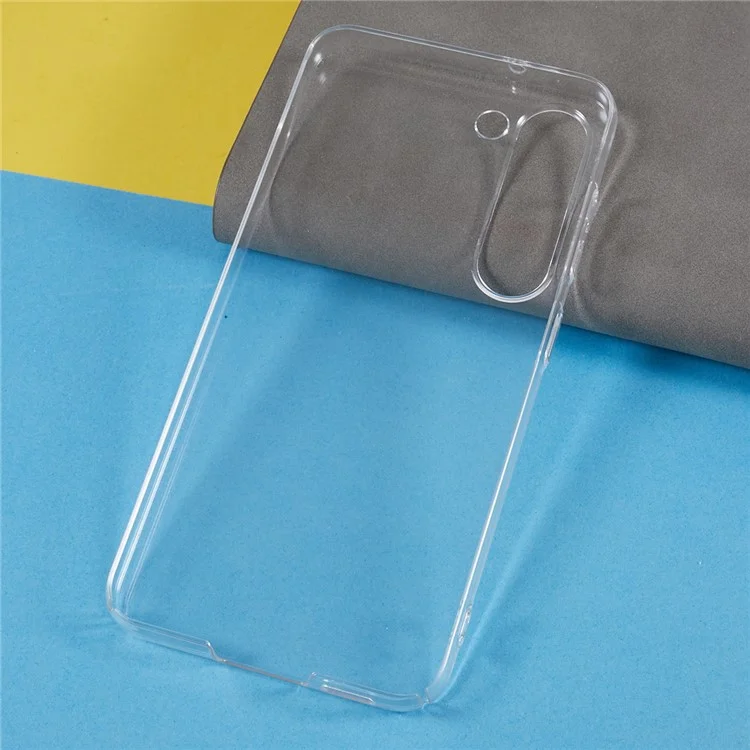 Für Samsung Galaxy S23+ Slim Handyhülle aus hartem Kunststoff mit präzisem Ausschnitt, klare Rückseite