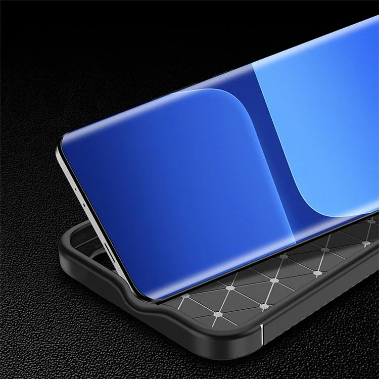 Para Xiaomi 13 Ultra Anti-scratch Carbon Fiber Texture Phone Case Soft TPU Protective Phone Cover