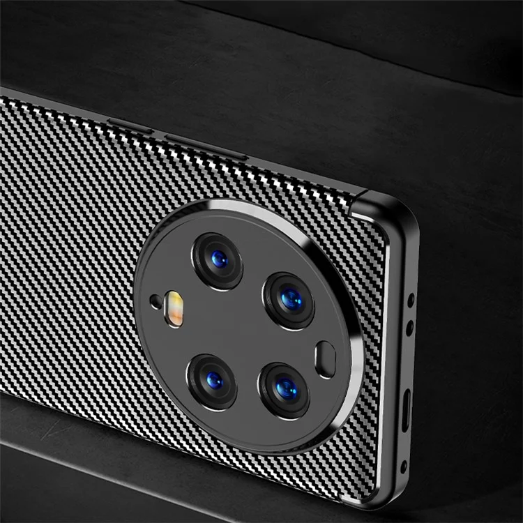 Para Xiaomi 13 Ultra Anti-scratch Carbon Fiber Texture Phone Case Soft TPU Protective Phone Cover