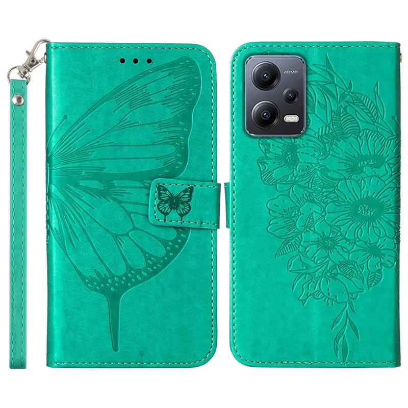 Для Xiaomi Redmi Note 12 5G (Global) / (India) / (China) / Poco X5 5G чехол YB Imprinting Series-4 - зелёный