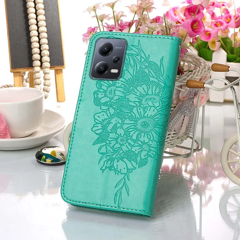 Для Xiaomi Redmi Note 12 5G (Global) / (India) / (China) / Poco X5 5G чехол YB Imprinting Series-4 - зелёный