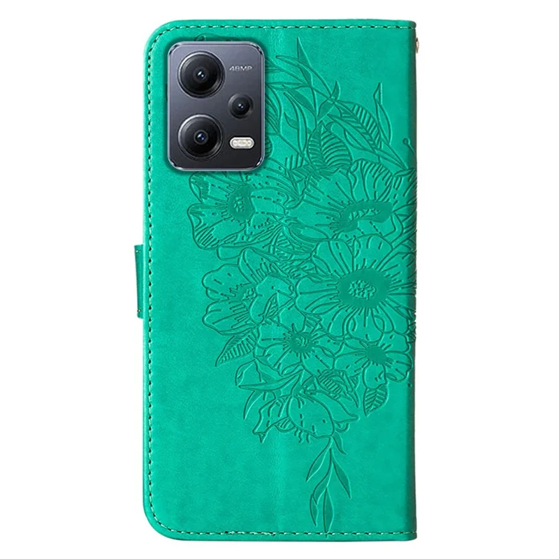 Для Xiaomi Redmi Note 12 5G (Global) / (India) / (China) / Poco X5 5G чехол YB Imprinting Series-4 - зелёный
