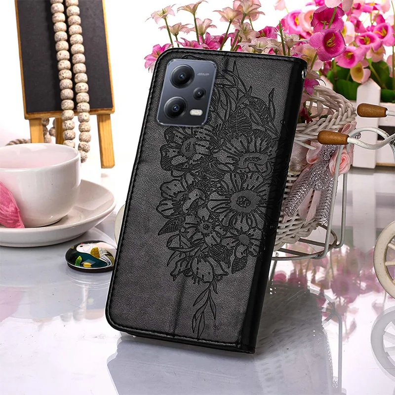 Per Xiaomi Redmi Note 12 5G (India) / Nota 12 5G (cina) / Poco X5 5G Case YB Imprinting Series-4 Cover Del Telefono - Nero