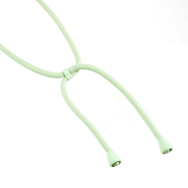 Shockproof Case for iPhone 14 Pro Max Liquid Silicone Cover Anti-Drop Phone Case with Card Slot, Strap - Light Green