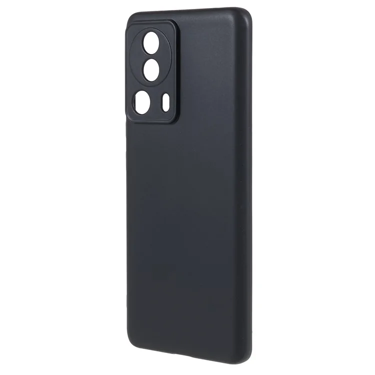 Чехол для телефона Xiaomi 13 Lite / Civi 2 5G, матовый противоосколочный мягкий ТПУ-чехол - черный
