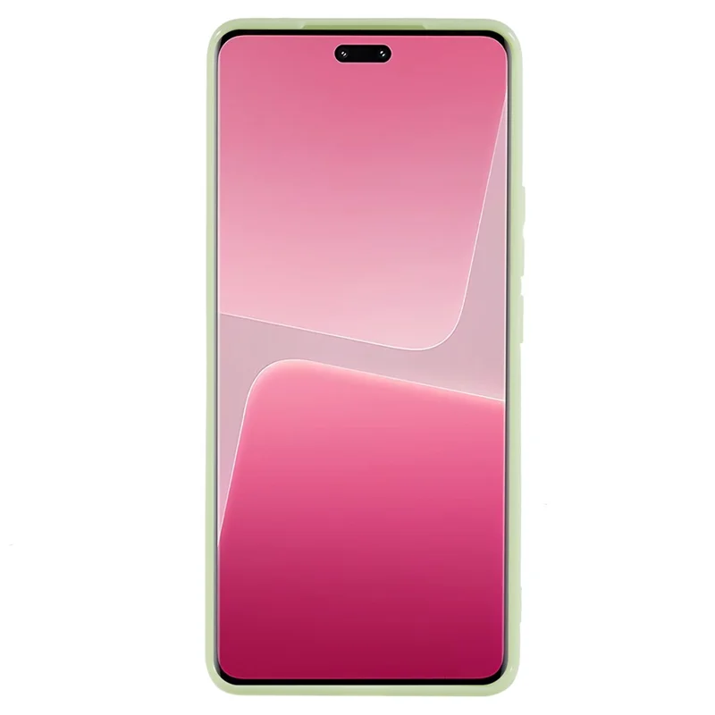 Cell Phone Case for Xiaomi 13 Lite / Civi 2 5G , Anti-scratch Matte Soft TPU Phone Cover - Green