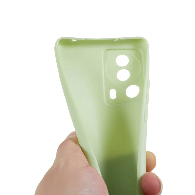 Cell Phone Case for Xiaomi 13 Lite / Civi 2 5G , Anti-scratch Matte Soft TPU Phone Cover - Green