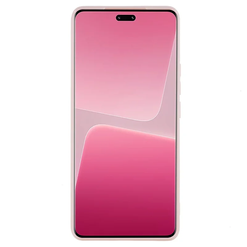 Cell Phone Case for Xiaomi 13 Lite / Civi 2 5G , Anti-scratch Matte Soft TPU Phone Cover - Light Pink