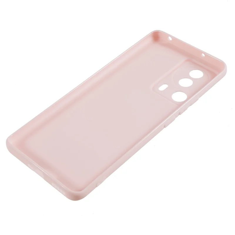Cell Phone Case for Xiaomi 13 Lite / Civi 2 5G , Anti-scratch Matte Soft TPU Phone Cover - Light Pink