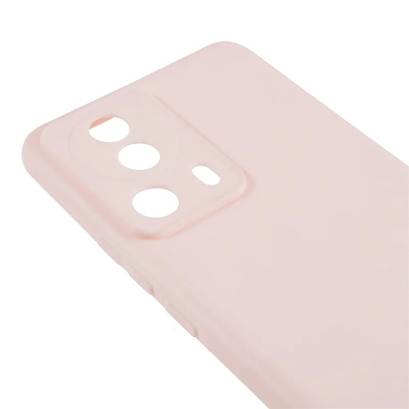 Cell Phone Case for Xiaomi 13 Lite / Civi 2 5G , Anti-scratch Matte Soft TPU Phone Cover - Light Pink