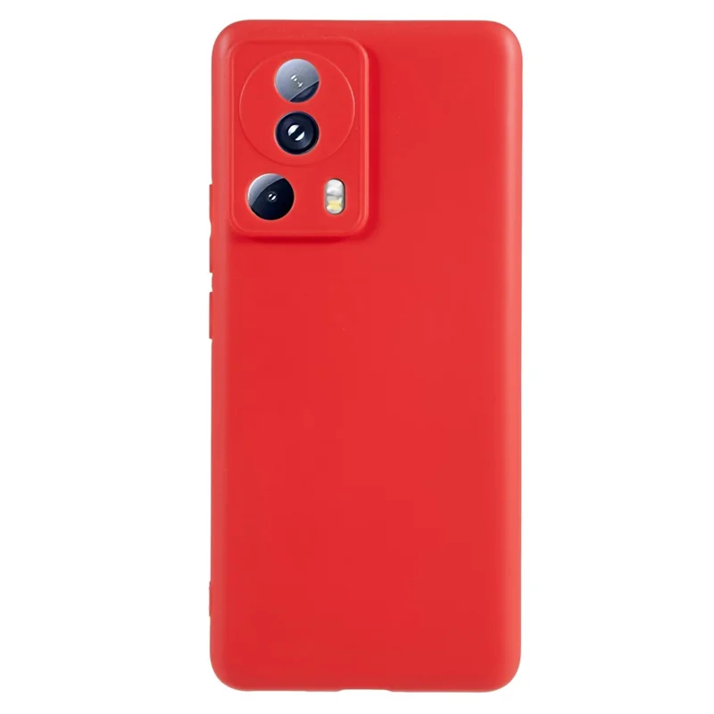 Cell Phone Case for Xiaomi 13 Lite / Civi 2 5G , Anti-scratch Matte Soft TPU Phone Cover - Red