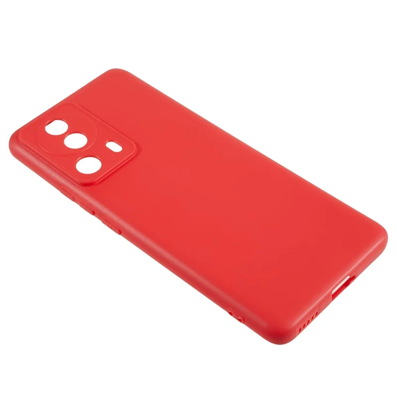 Cell Phone Case for Xiaomi 13 Lite / Civi 2 5G , Anti-scratch Matte Soft TPU Phone Cover - Red