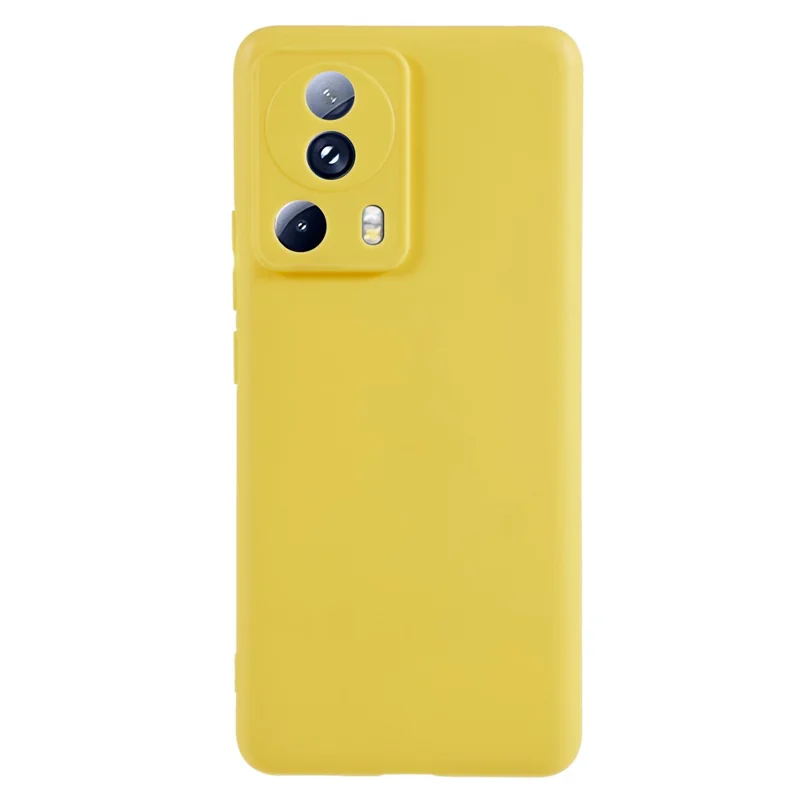 Cell Phone Case for Xiaomi 13 Lite / Civi 2 5G , Anti-scratch Matte Soft TPU Phone Cover - Yellow